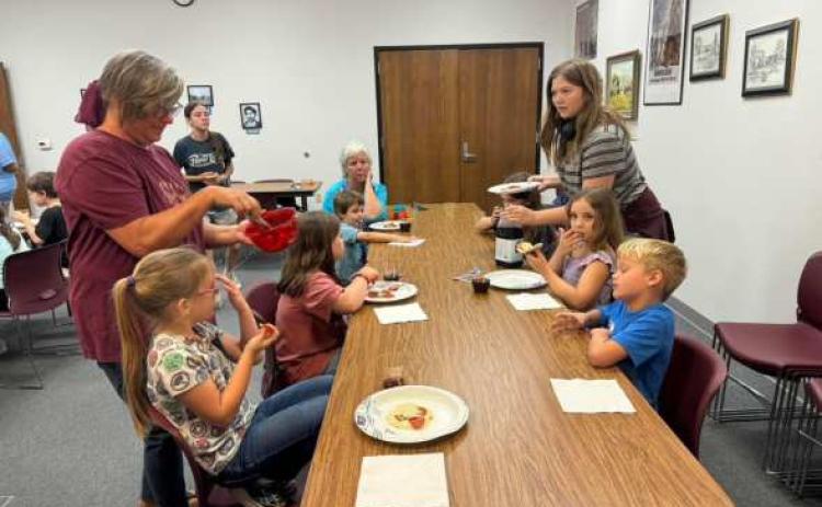 The Boys & Girls Club of the Concho Valley, Menard Unit enjoyed pizza making during the Summer Reading program at the Menard Public Library. You never know what surprises (sometimes tasty) you may find at the library!