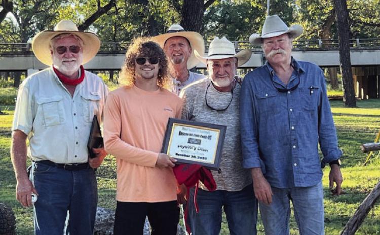 Hough &amp; Co. Tommy &amp; Bruce Hough brought home the 1st place honors for their Chicken Wings and Mystery Dish. Pictured (l to r) are Tommy Hough, Jessup Hough, Jimmy Mitchel, Mike Boudreaux, and Bruce Hough.