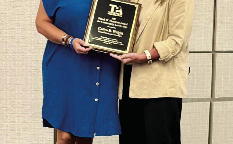 TMN Editor awarded Texas Press Assn.’s Mayborn Award for Community Leadership