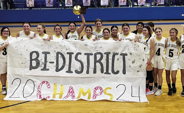 ON TO THE NEXT ONE- The Lady Js survive round one of the playoffs by defeating Bronte Tuesday evening. TMN photo.