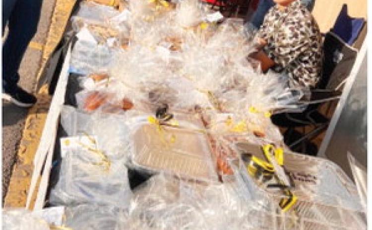 Ag kids sell out on tacos and bake sale