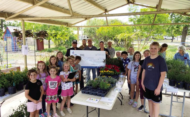 JMG hosts annual plant sale; collects additional donation