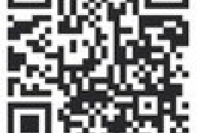 Scan the QR code to register a child for the Methodist church's First Blessing shoe program.