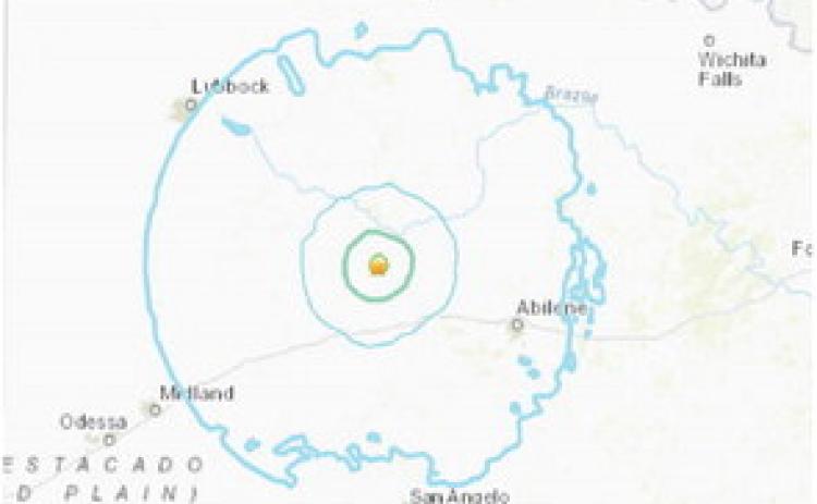 Strong earthquake rocks west Texas
