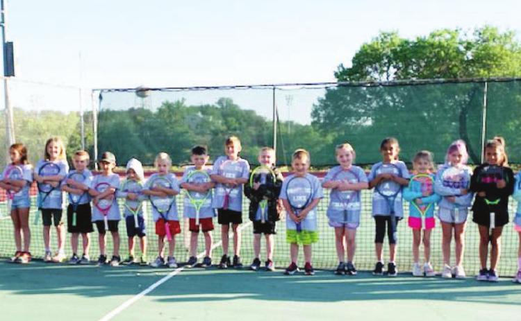 Youth tennis camps attract many athletes