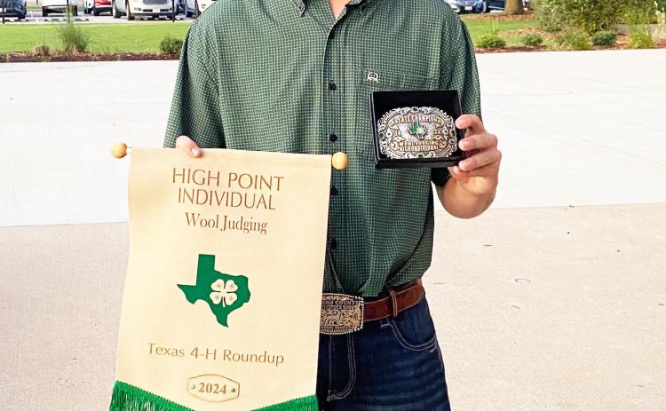 Bannowsky claims top spot in state 4-H wool and mohair judging