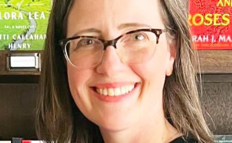 RIGHT- Kalyn Gensic, author, of 'For the Love of Mark Twain.' Kalyn is a 2003 graduate of Menard HS and the daughter of John and Loveta Pierce. Courtesy photo.