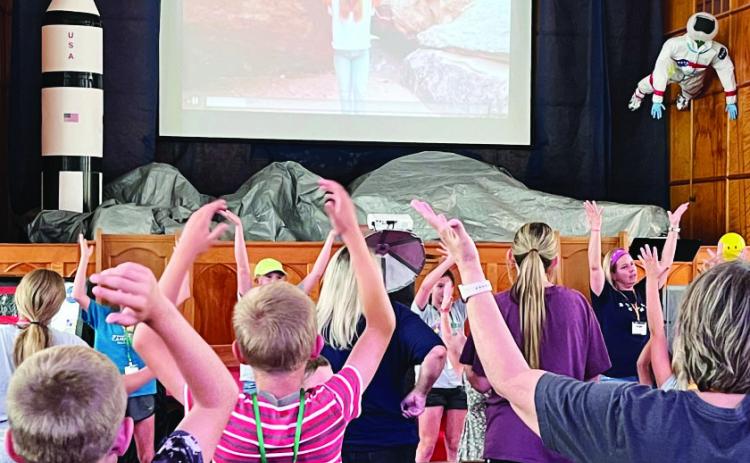 FIRST BAPTIST CHURCH OF MENARD was the site for the annual community-wide Vacation Bible School (VBS).