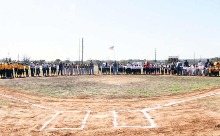 Menard Youth Baseball opens their season