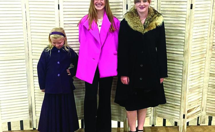 Three Menard County 4-H’ers placed at Texas Make it with Wool contest in Kerrville Oct. 28