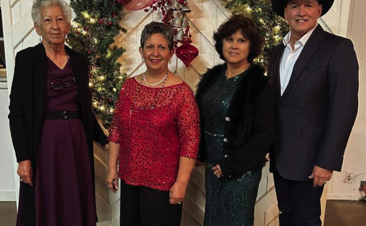 CLUB VICTORIA OFFICERS, pictured left to right: Elia Zapata, treasurer; Hilda Lopez, secretary; Diana Gonzales, vice president; Robert Morales, Jr., president. Courtesy photo.
