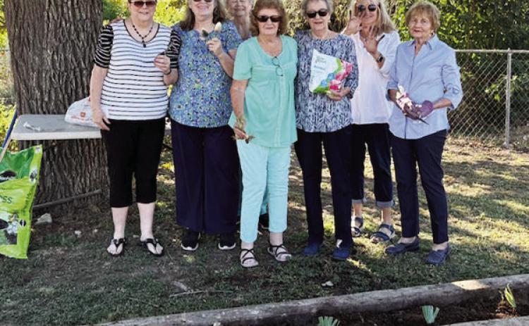 Garden Club restores Clara’s Corner